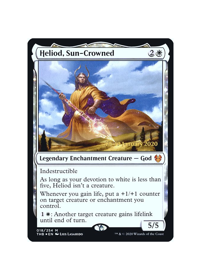 Heliod, Sun-Crowned - Foil