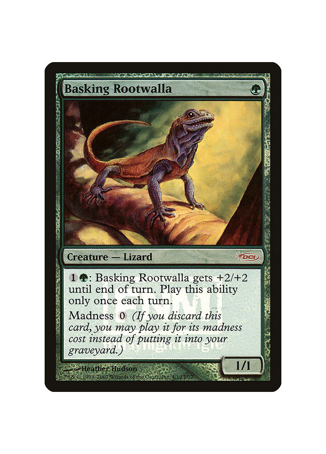 Basking Rootwalla - Foil