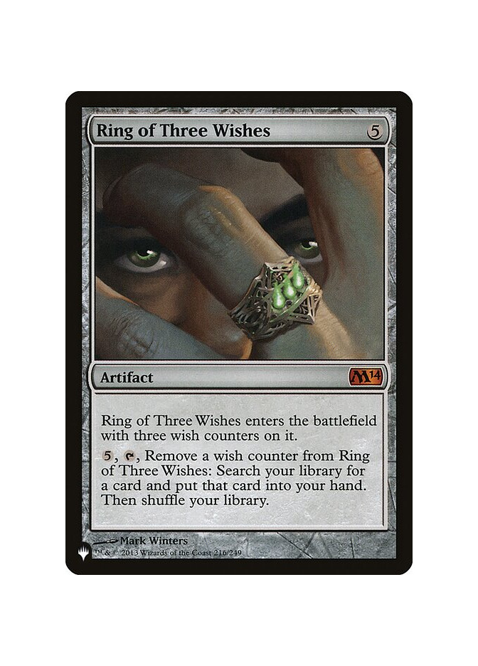 Ring of Three Wishes