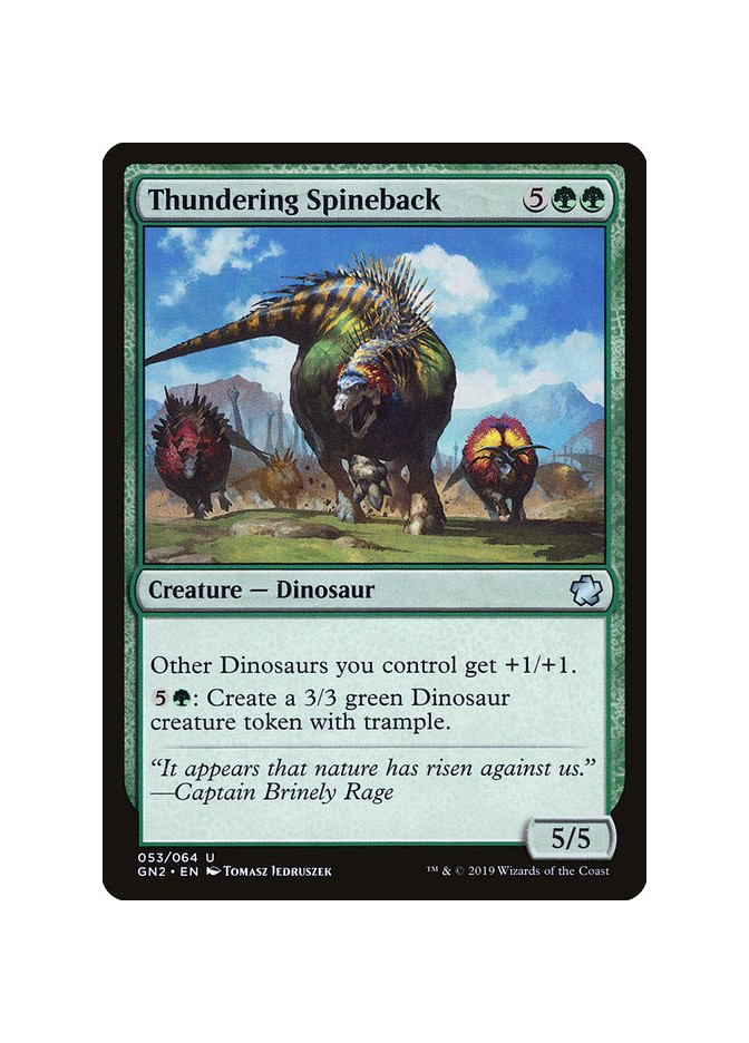Thundering Spineback