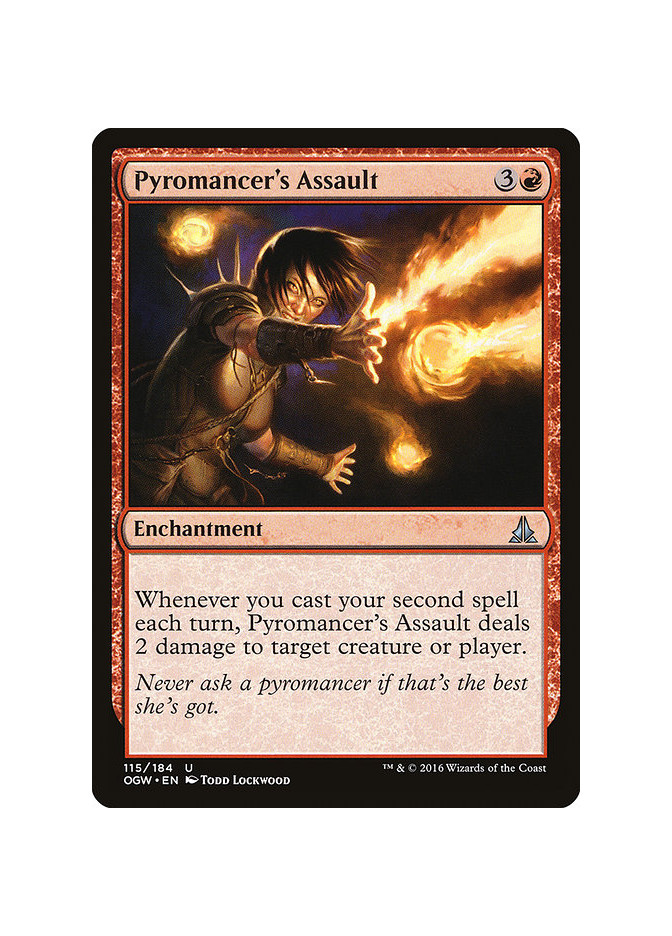 Pyromancer's Assault - Foil