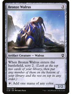 Bronze Walrus - Foil
