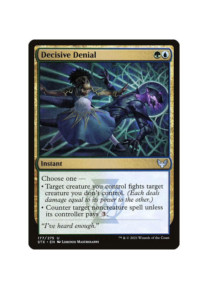 Decisive Denial - Foil