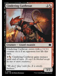 Cindering Cutthroat - Foil
