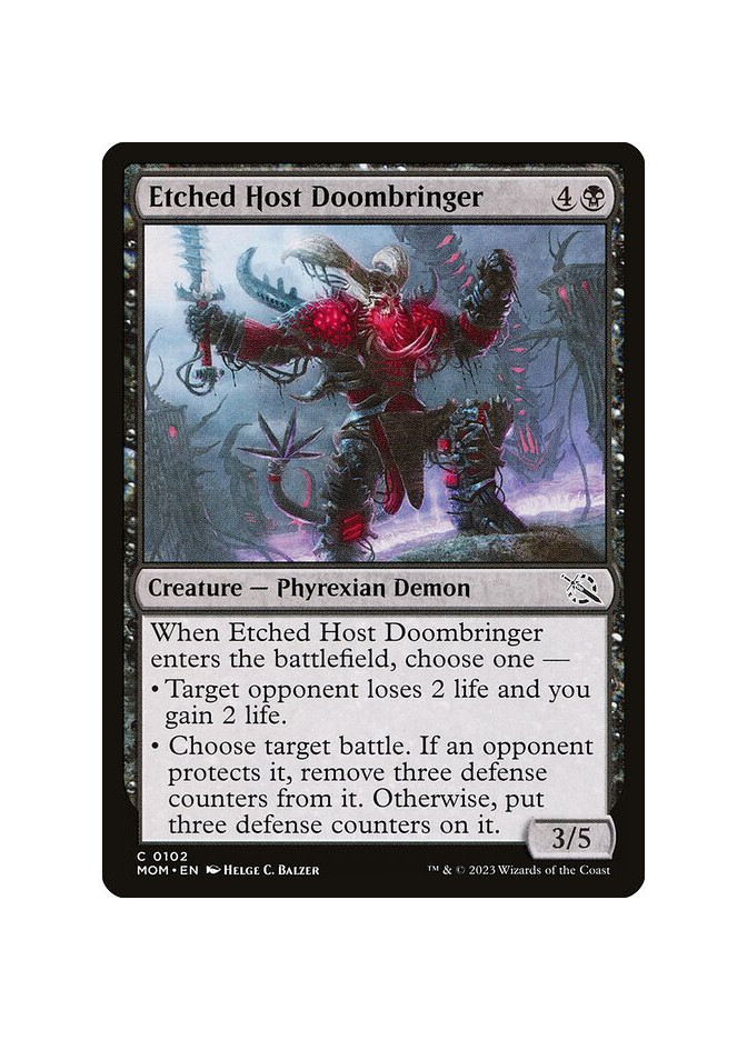 Etched Host Doombringer