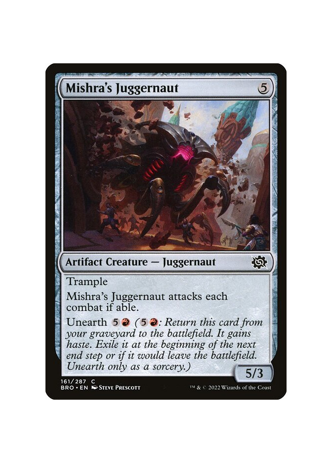 Mishra's Juggernaut