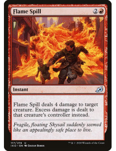 Flame Spill - Foil
