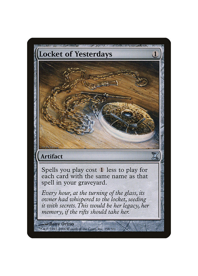 Locket of Yesterdays - Foil