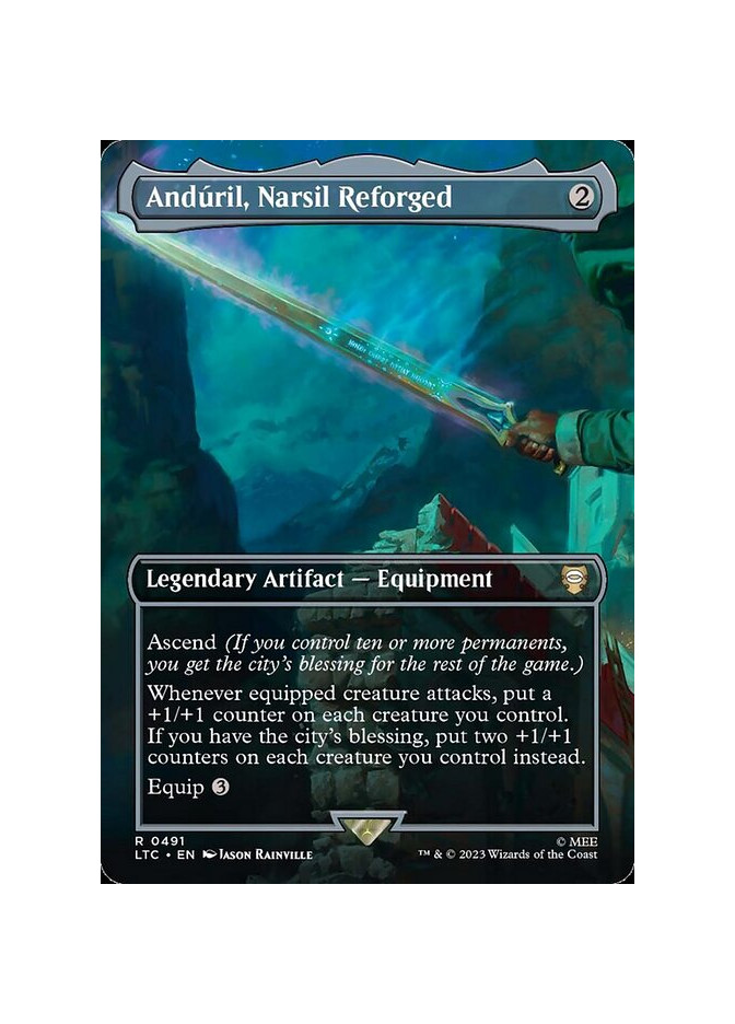 Andúril, Narsil Reforged - Foil