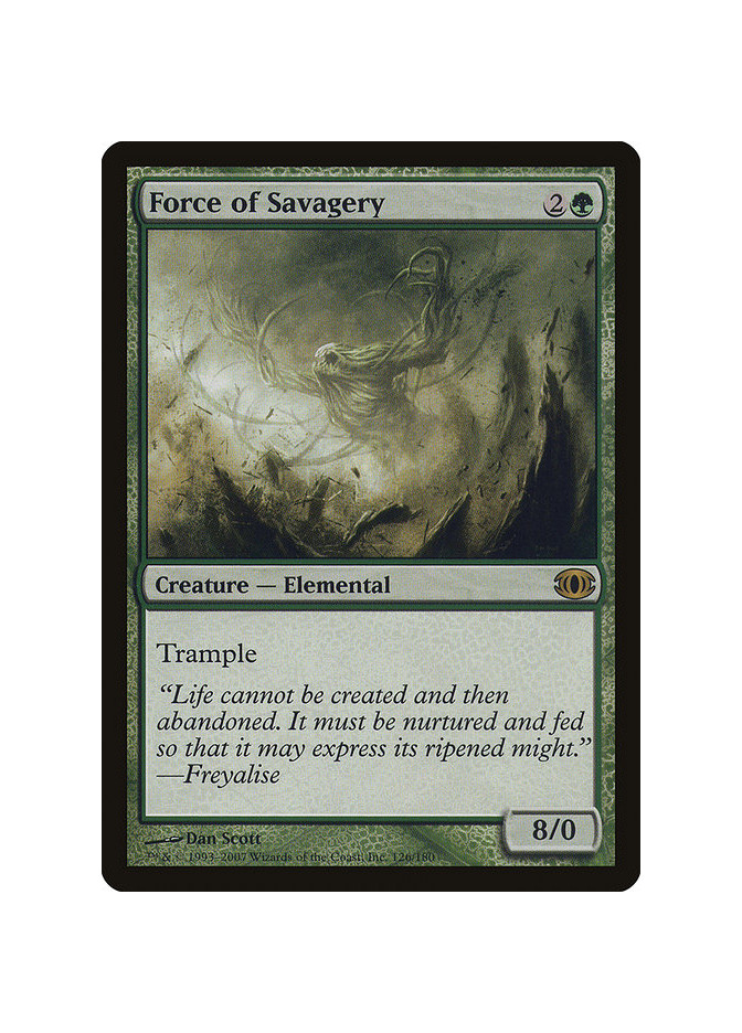 Force of Savagery - Foil