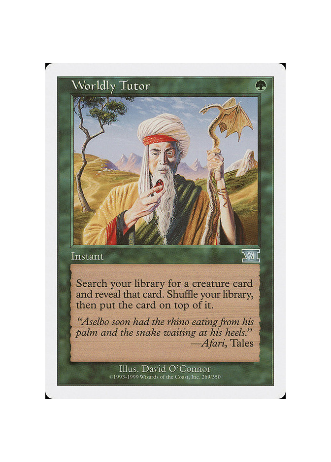 Worldly Tutor