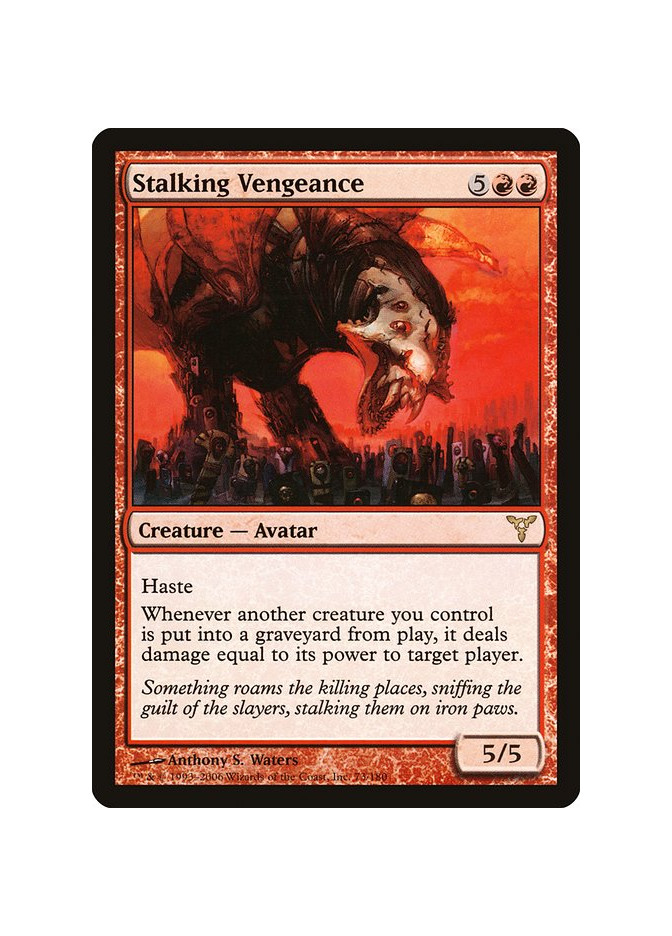Stalking Vengeance - Foil