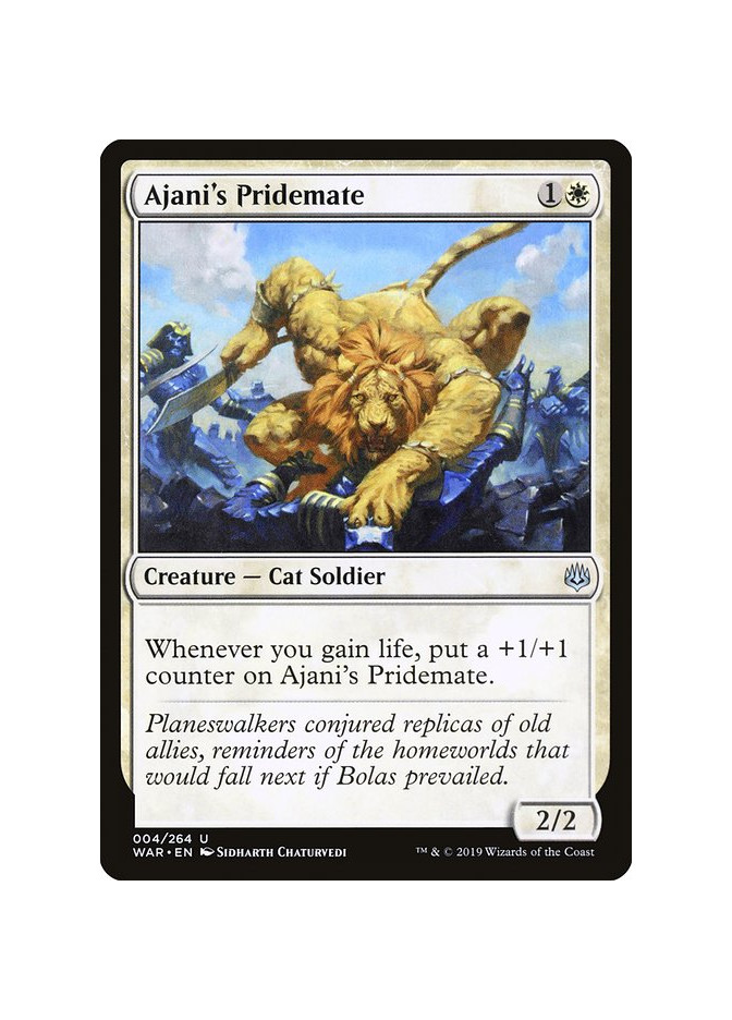 Ajani's Pridemate - Foil