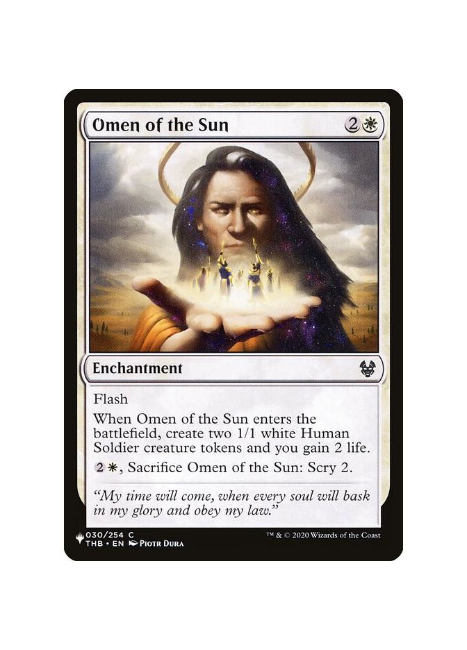 Omen of the Sun