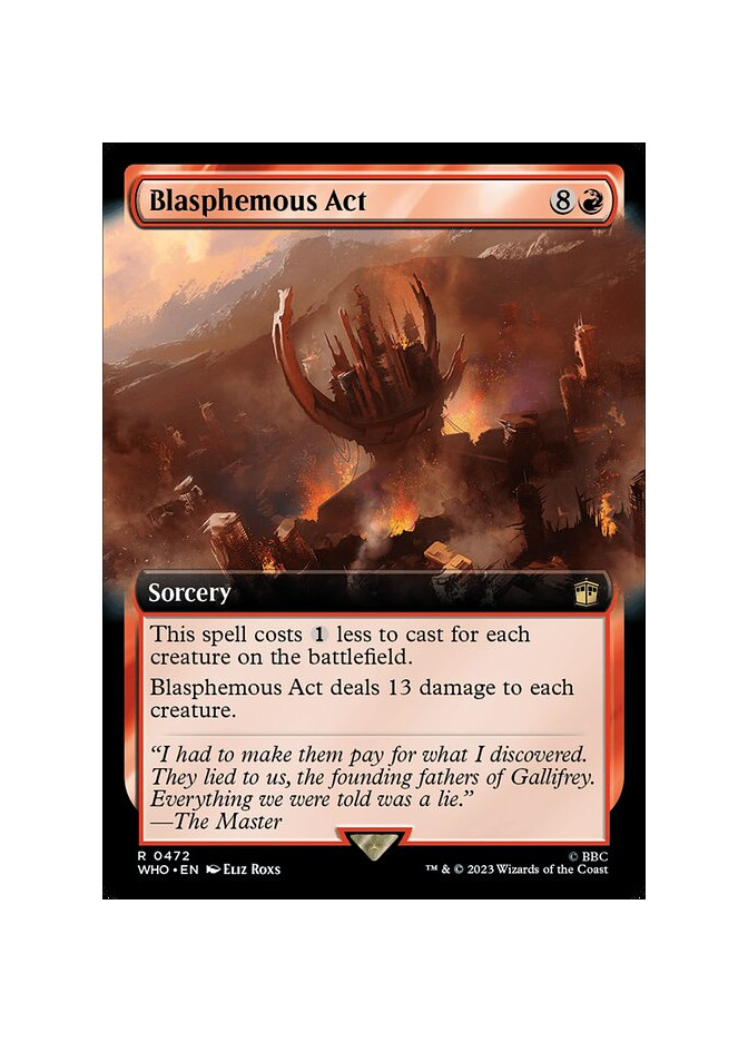 Blasphemous Act - Foil