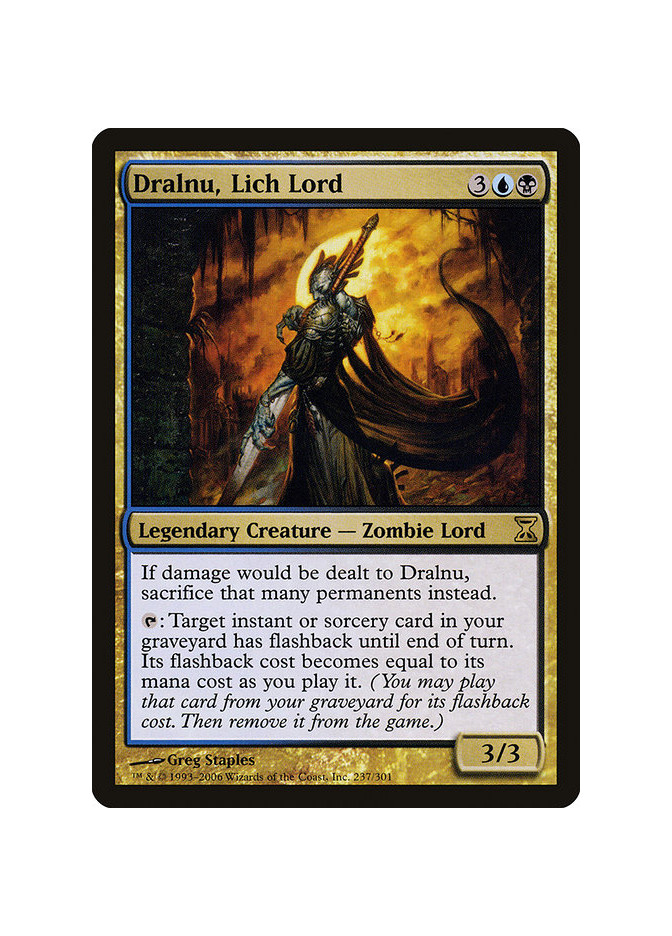 Dralnu, Lich Lord - Foil