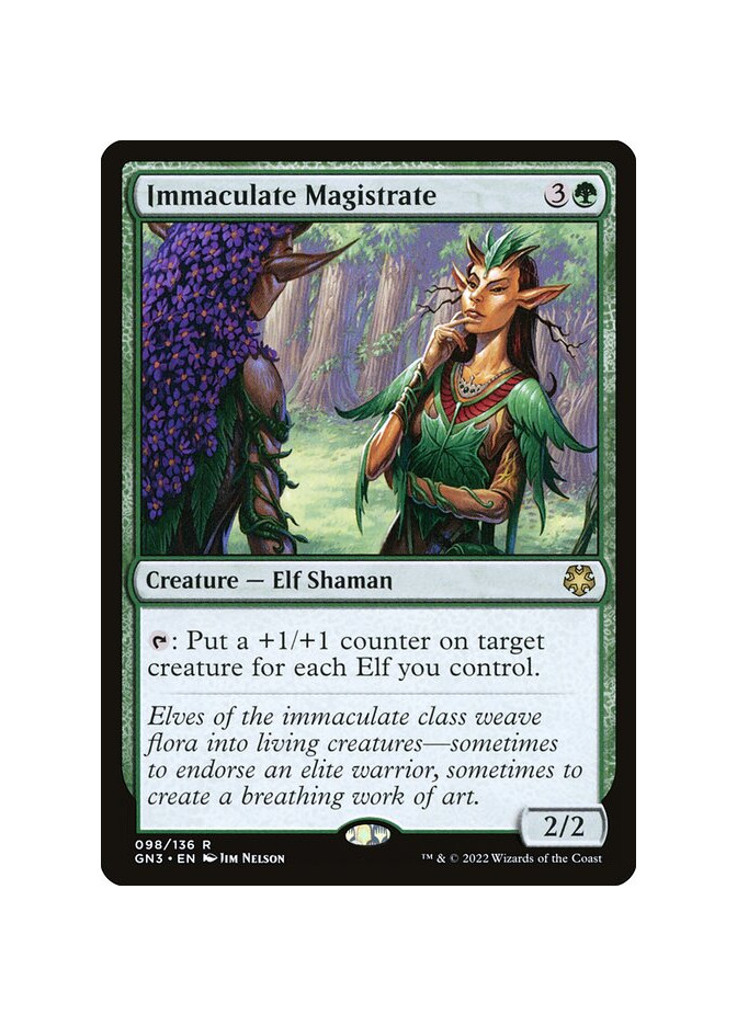 Immaculate Magistrate