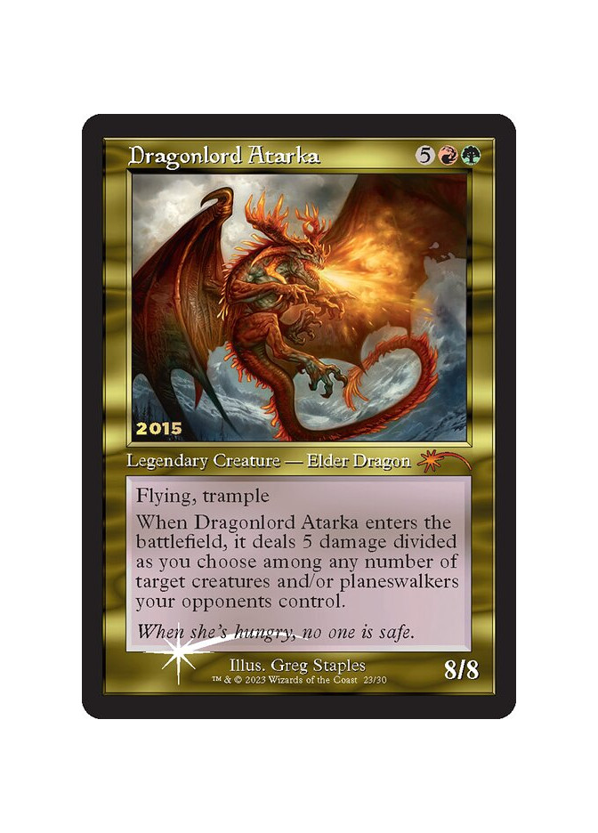 Dragonlord Atarka - Foil