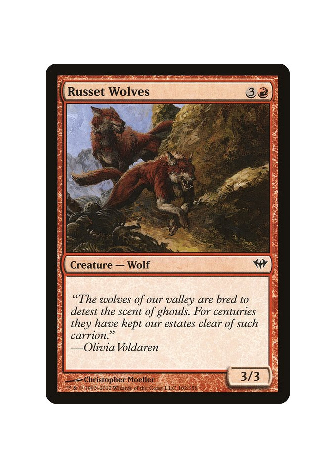 Russet Wolves - Foil