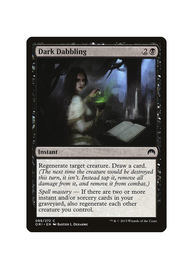 Dark Dabbling - Foil
