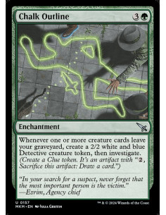 Chalk Outline - Foil