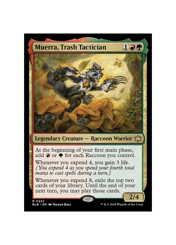 Muerra, Trash Tactician