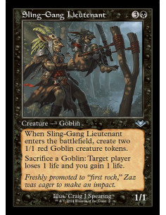 Sling-Gang Lieutenant - Foil