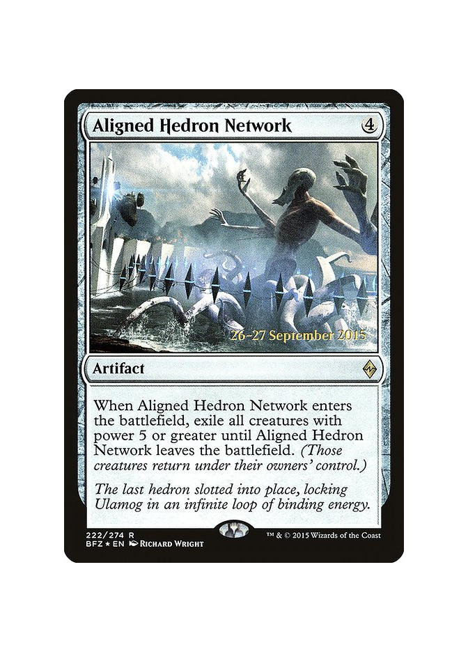 Aligned Hedron Network - Foil