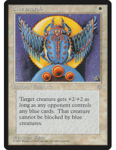 Blue Scarab