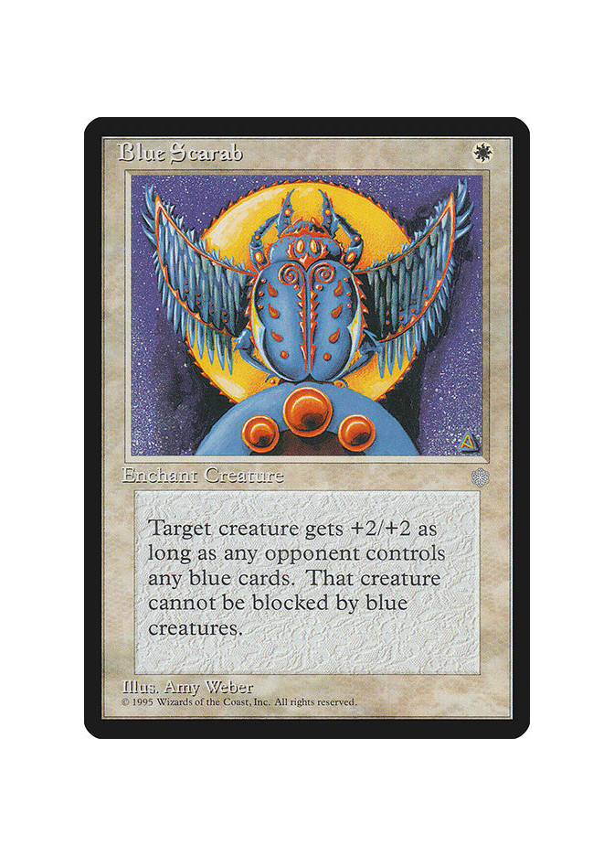 Blue Scarab