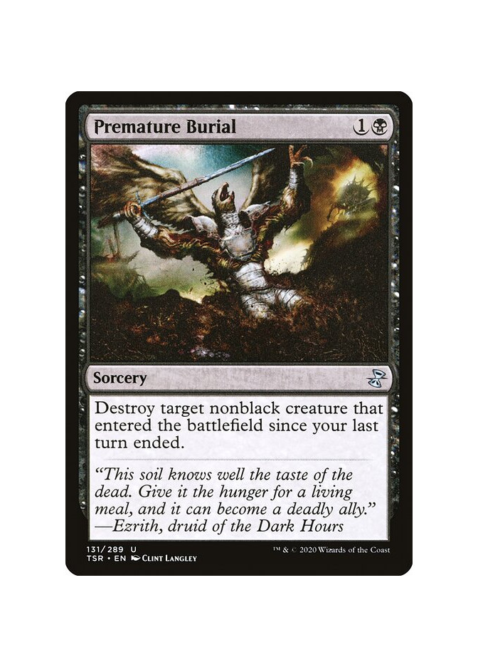 Premature Burial - Foil