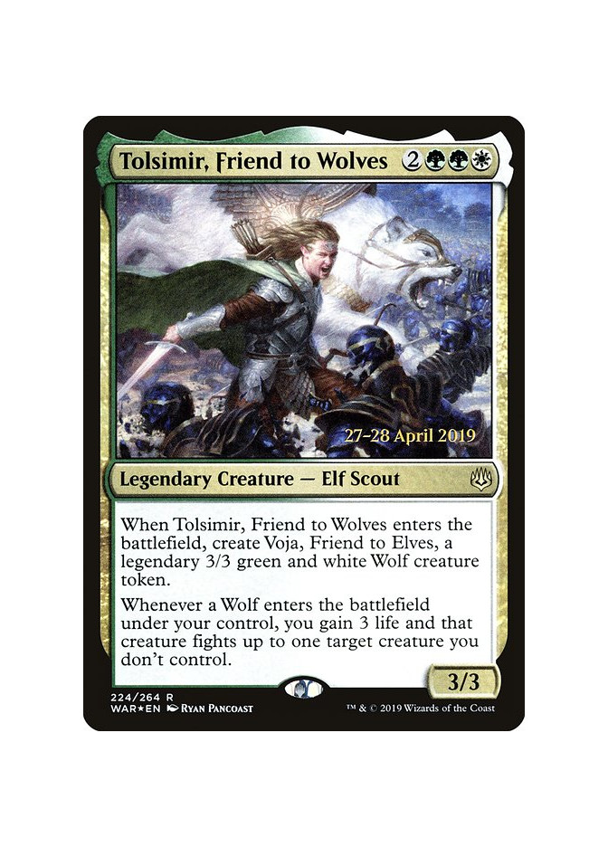 Tolsimir, Friend to Wolves - Foil
