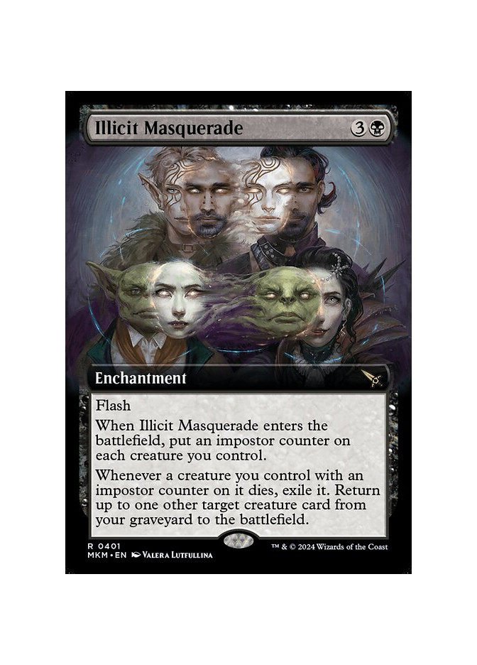 Illicit Masquerade - Foil