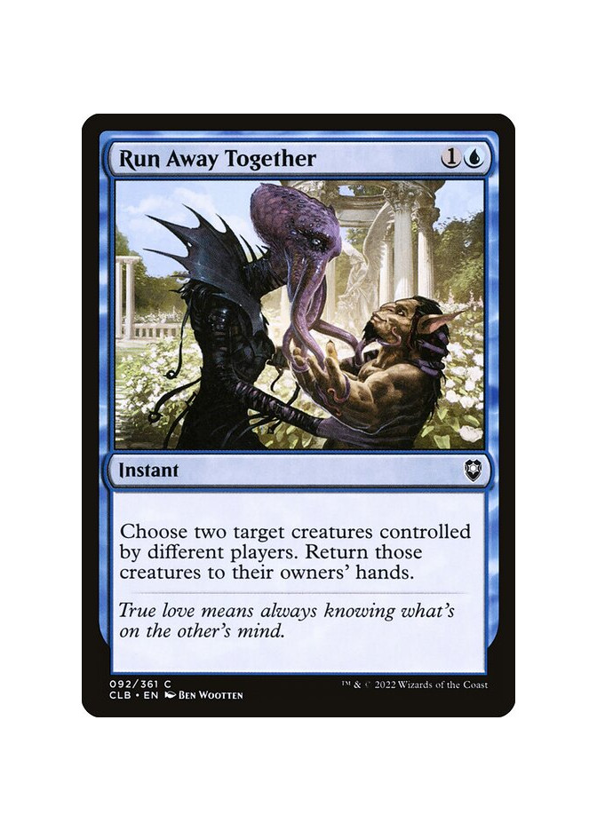 Run Away Together - Foil