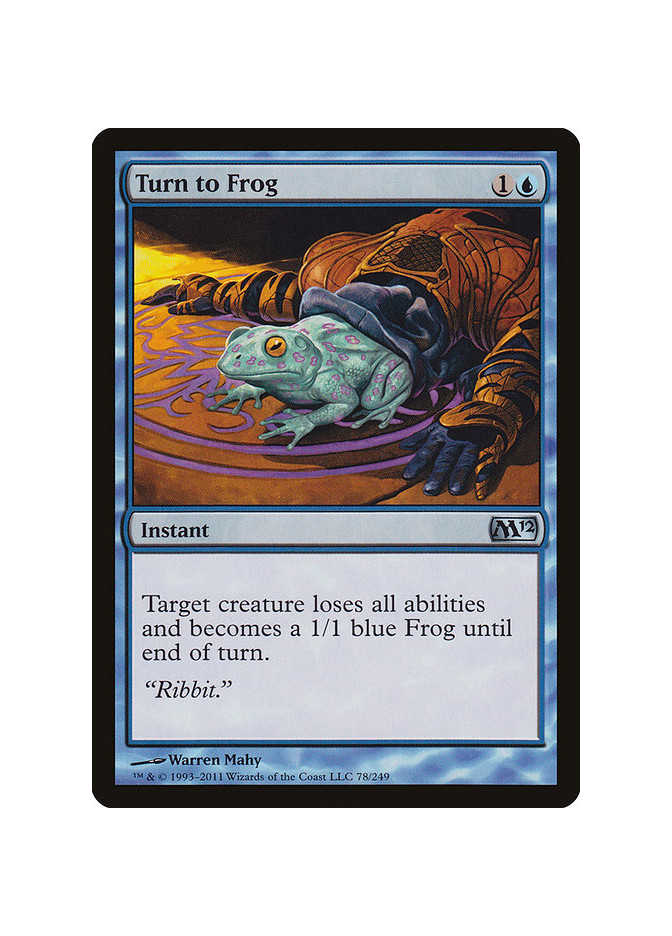 Turn to Frog - Foil