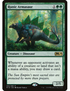 Runic Armasaur - Foil