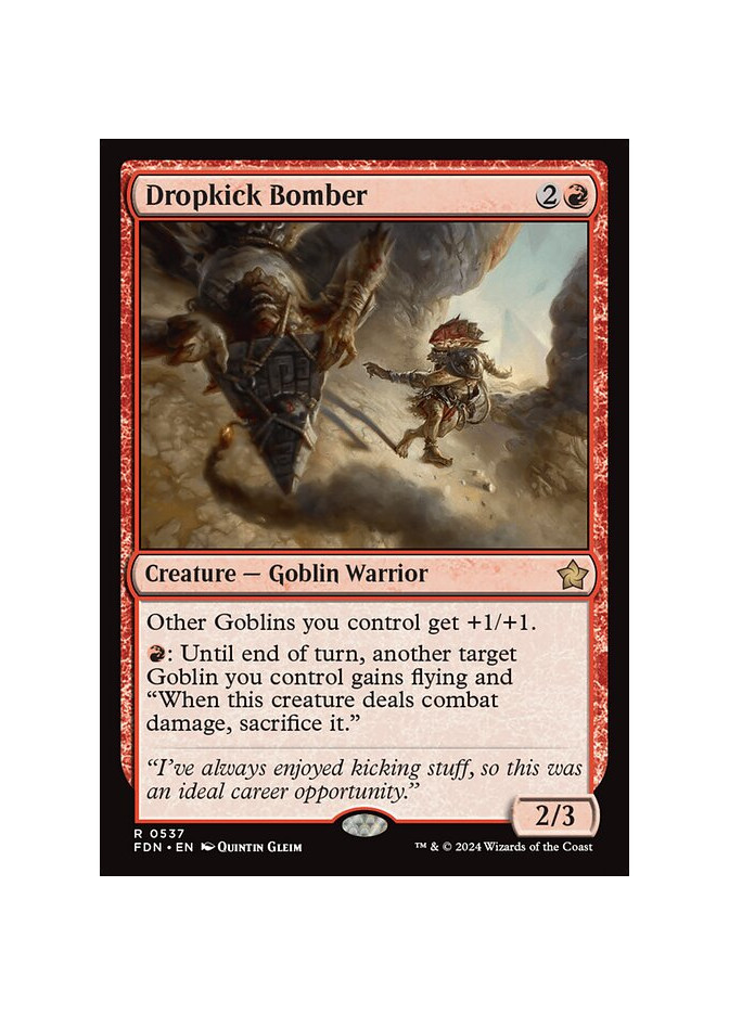 Dropkick Bomber
