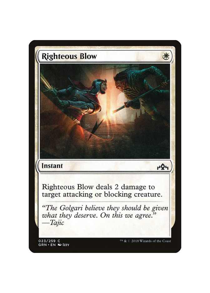 Righteous Blow