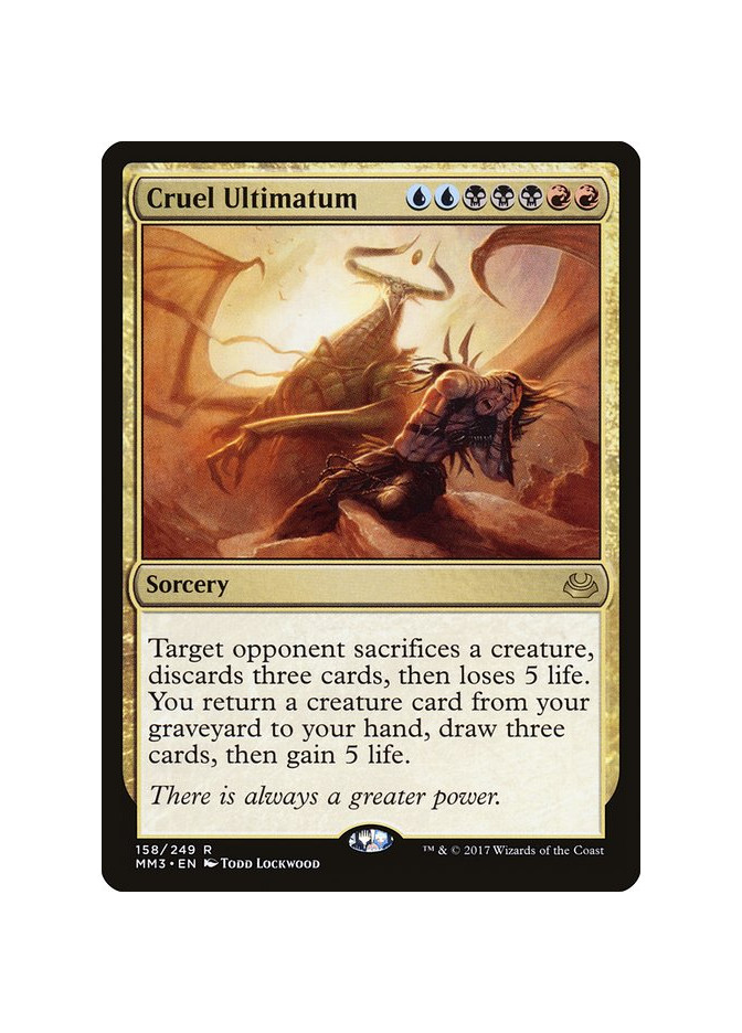 Cruel Ultimatum - Foil