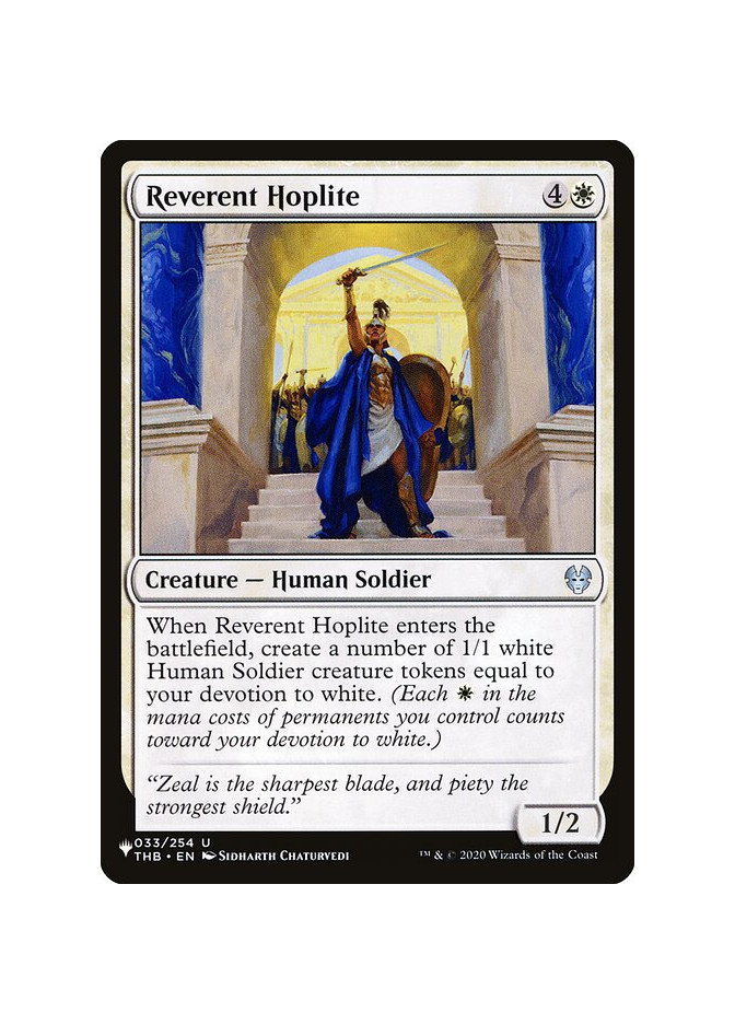 Reverent Hoplite
