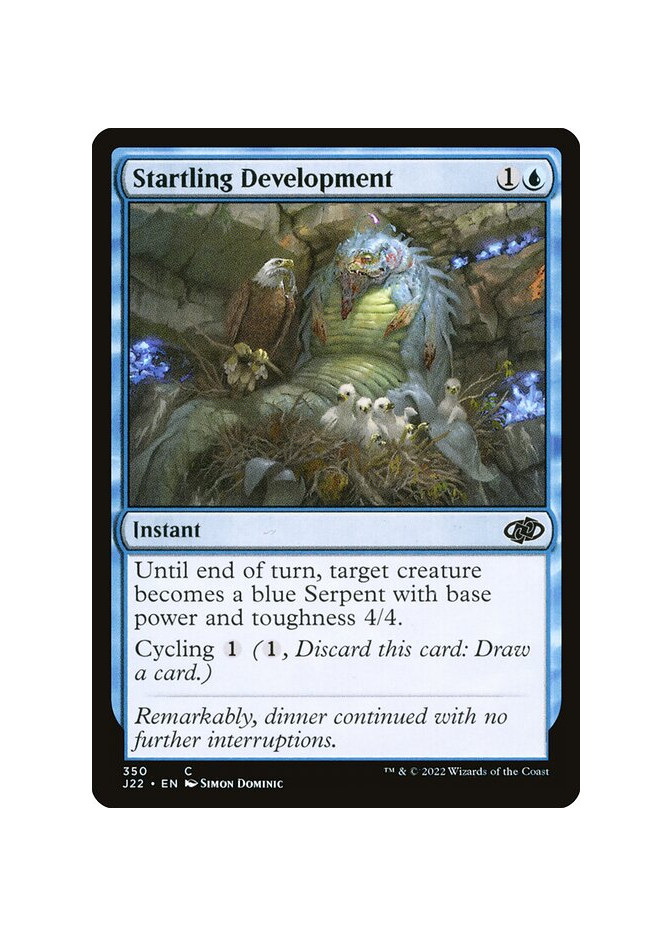 Startling Development