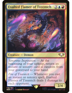 Exalted Flamer of Tzeentch - Foil