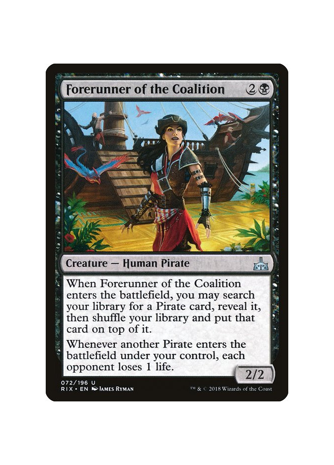 Forerunner of the Coalition