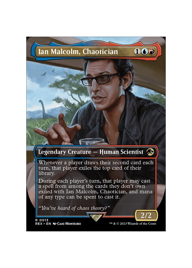 Ian Malcolm, Chaotician
