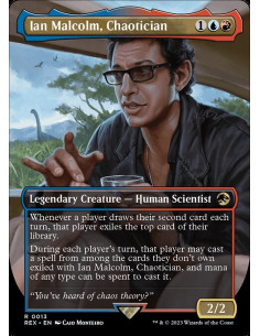 Ian Malcolm, Chaotician - Foil