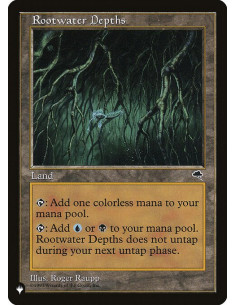 Rootwater Depths