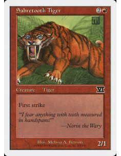 Sabretooth Tiger