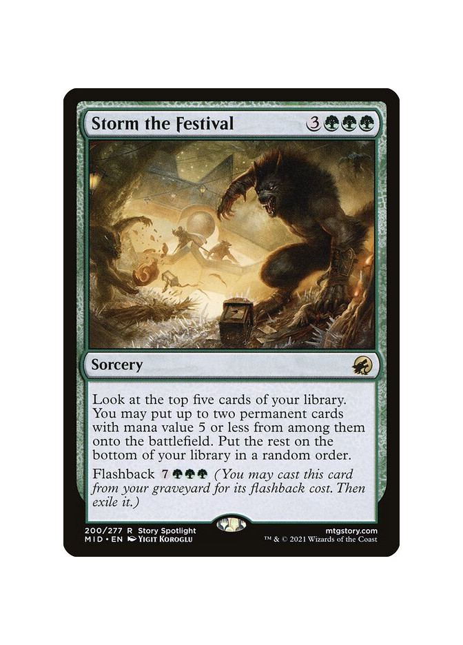 Storm the Festival - Foil