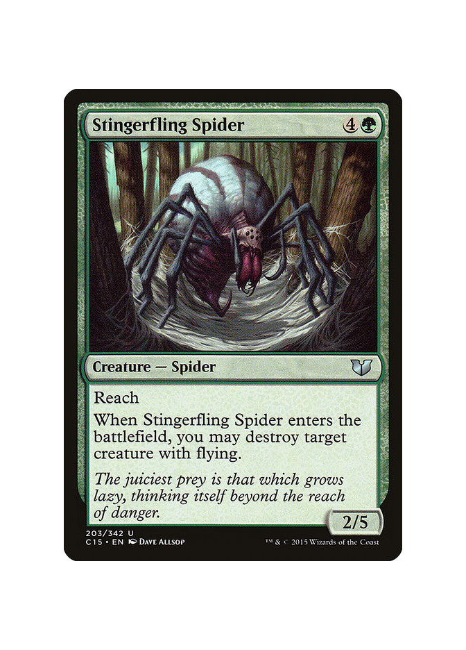 Stingerfling Spider