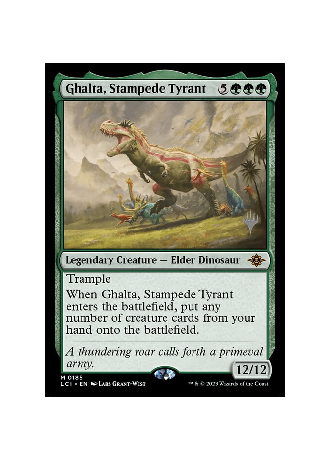 Ghalta, Stampede Tyrant - Foil